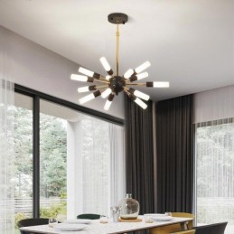 Lampe suspendue nordique créative ronde