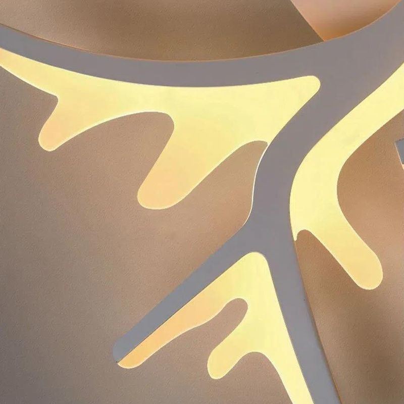 Plafonnier encastré moderne et minimaliste en forme de bois de cerf
