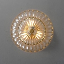 Plafonnier moderne à montage encastré avec base en forme de lotus