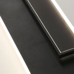 Plafonnier carré minimaliste en acrylique à encastrer 40 50 cm