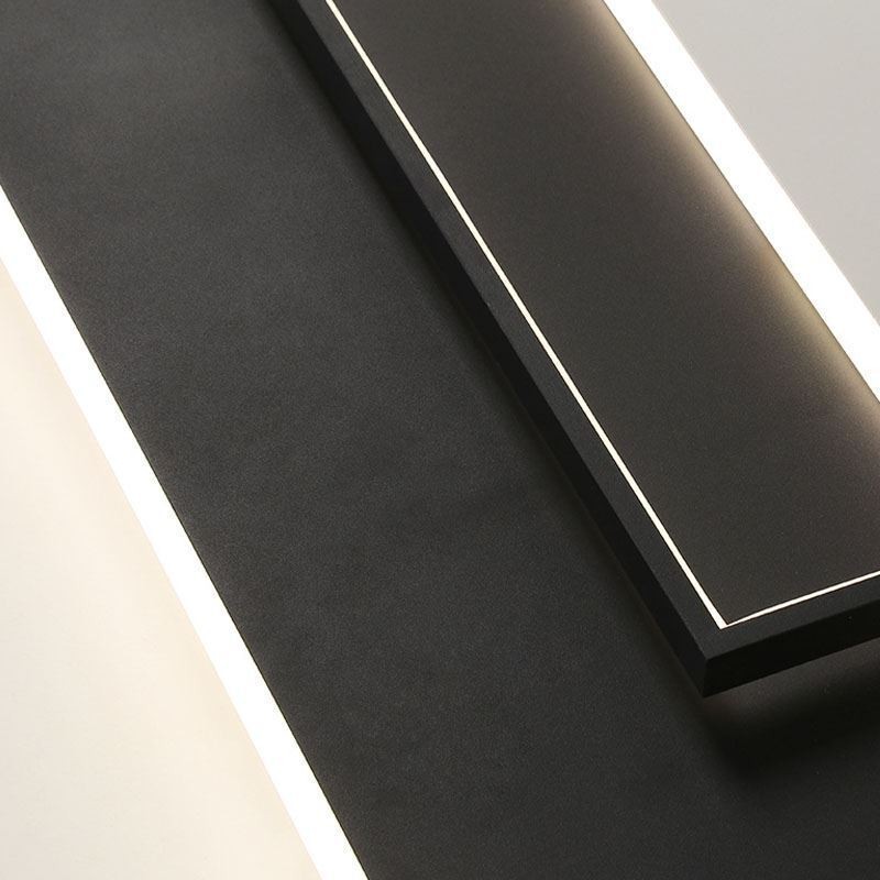 Plafonnier carré minimaliste en acrylique à encastrer 40 50 cm