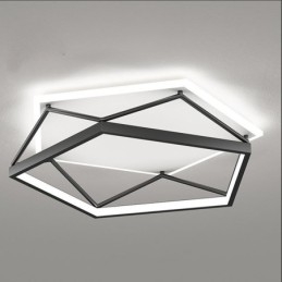 Plafonnier encastré creux tridimensionnel 55 cm
