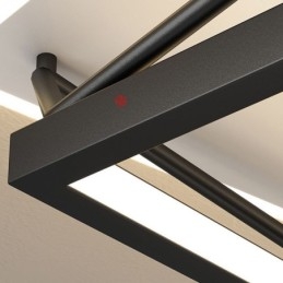 Plafonnier encastré creux tridimensionnel 55 cm