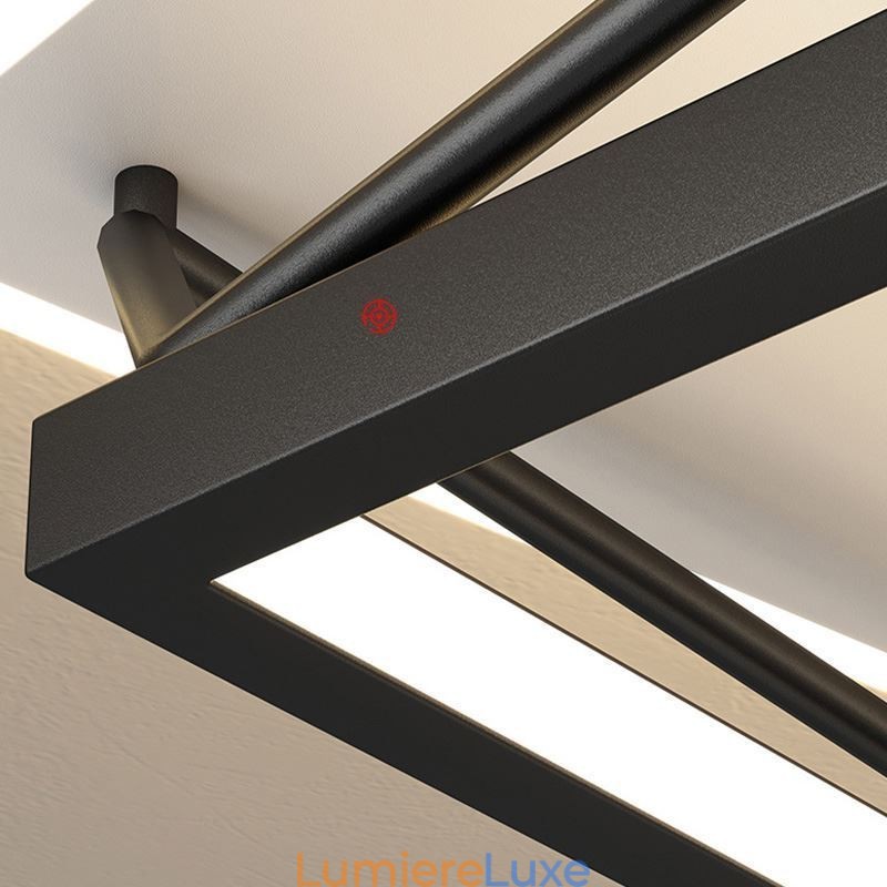 Plafonnier encastré creux tridimensionnel 55 cm