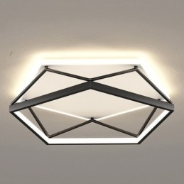Plafonnier encastré creux tridimensionnel 55 cm