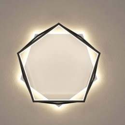 Plafonnier encastré creux tridimensionnel 55 cm