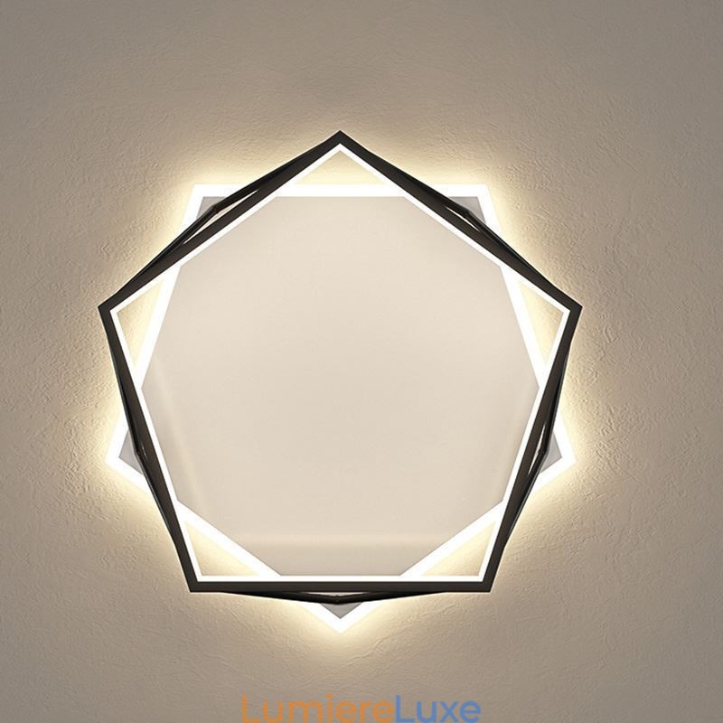 Plafonnier encastré creux tridimensionnel 55 cm