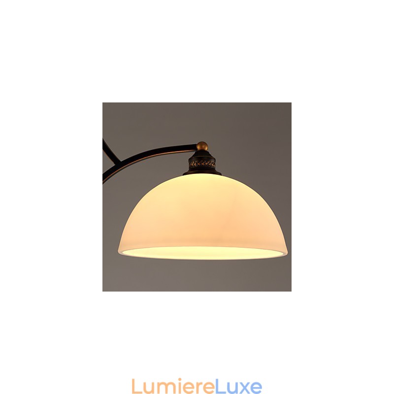Plafonniers rétro minimalistes Plafonniers en verre de style européen Lampe