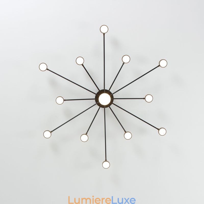 Plafonnier encastré moderne minimaliste avec abat-jour en acrylique