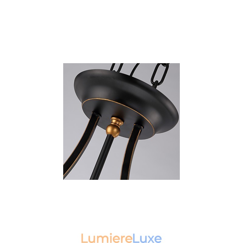 Plafonniers rétro minimalistes Plafonniers en verre de style européen Lampe