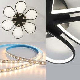 Plafonnier encastré minimaliste Clover