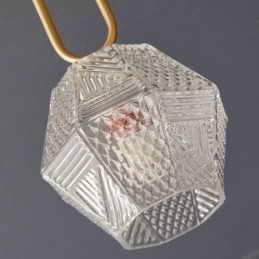 Plafonnier moderne et créatif en verre à encastrer