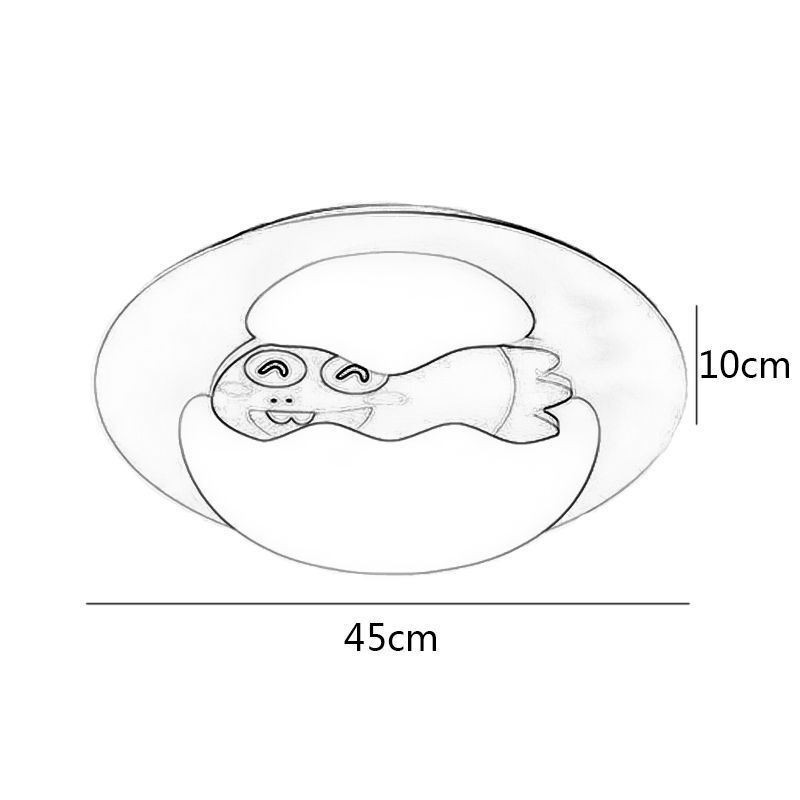 Plafonnier décoratif moderne à encastrer de dessin animé