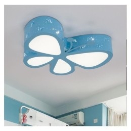 Plafonnier contemporain en métal à montage encastré Butterfly
