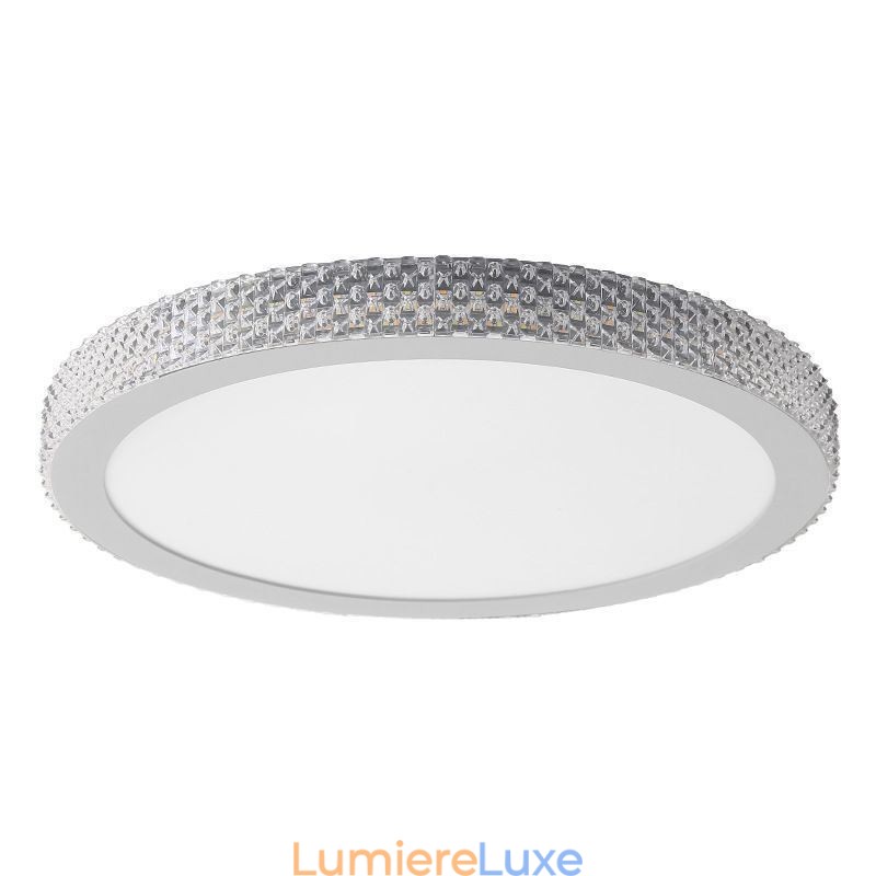 Plafonnier moderne à montage encastré avec diamant brillant