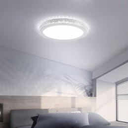 Plafonnier moderne à montage encastré avec diamant brillant