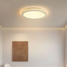 Plafonnier moderne à montage encastré avec diamant brillant