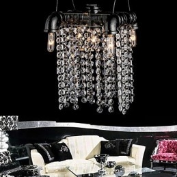 Lustre Mini Style Rustique Lodge Rétro Métal