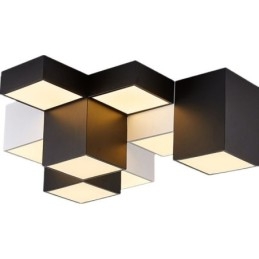 Plafonnier moderne en forme de cube