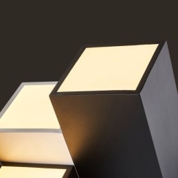Plafonnier moderne en forme de cube