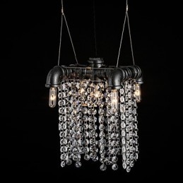 Lustre Mini Style Rustique Lodge Rétro Métal