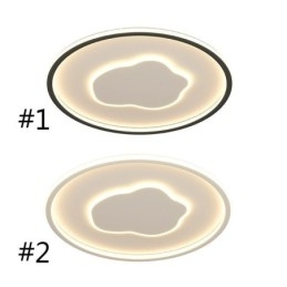 Plafonnier moderne rond en forme de nuage