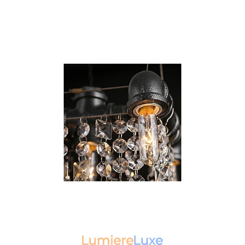 Lustre Mini Style Rustique Lodge Rétro Métal