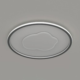 Plafonnier moderne rond en forme de nuage