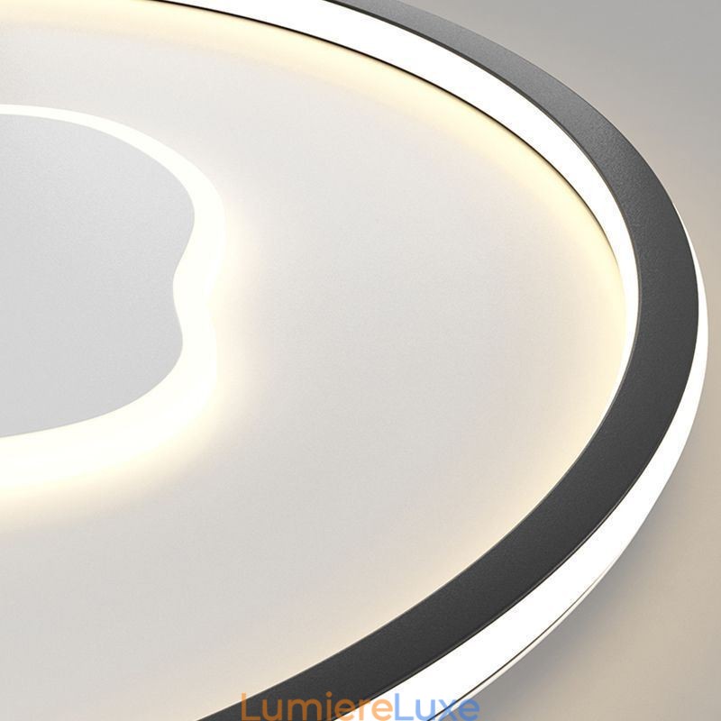 Plafonnier moderne rond en forme de nuage