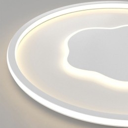 Plafonnier moderne rond en forme de nuage