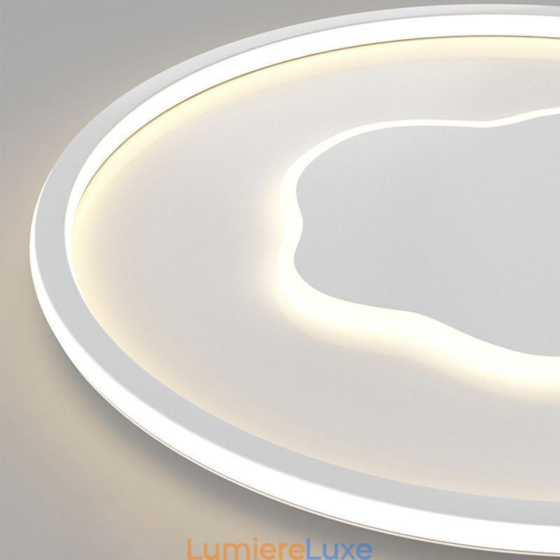 Plafonnier moderne rond en forme de nuage