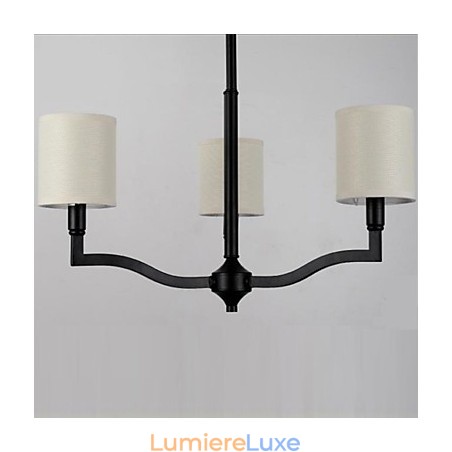 Lampes suspendues de style campagnard américain, lampes et lanternes nordiques en tissu chaud contracté Lampes suspendues de style campagnard américain, lampes et lanternes nordiques en tissu chaud contracté