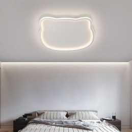 Plafonniers modernes Lampe de plafond à tête de chat