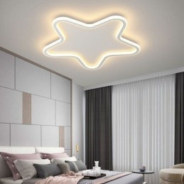 Plafonnier moderne en forme d'étoile