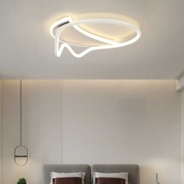 Plafonnier moderne à anneau décoratif pour la maison