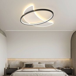 Plafonnier moderne décoratif en forme de lune