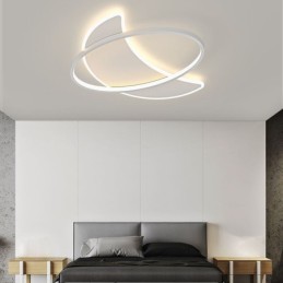 Plafonnier moderne décoratif en forme de lune