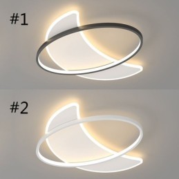 Plafonnier moderne décoratif en forme de lune