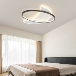 Plafonnier moderne décoratif en forme de lune