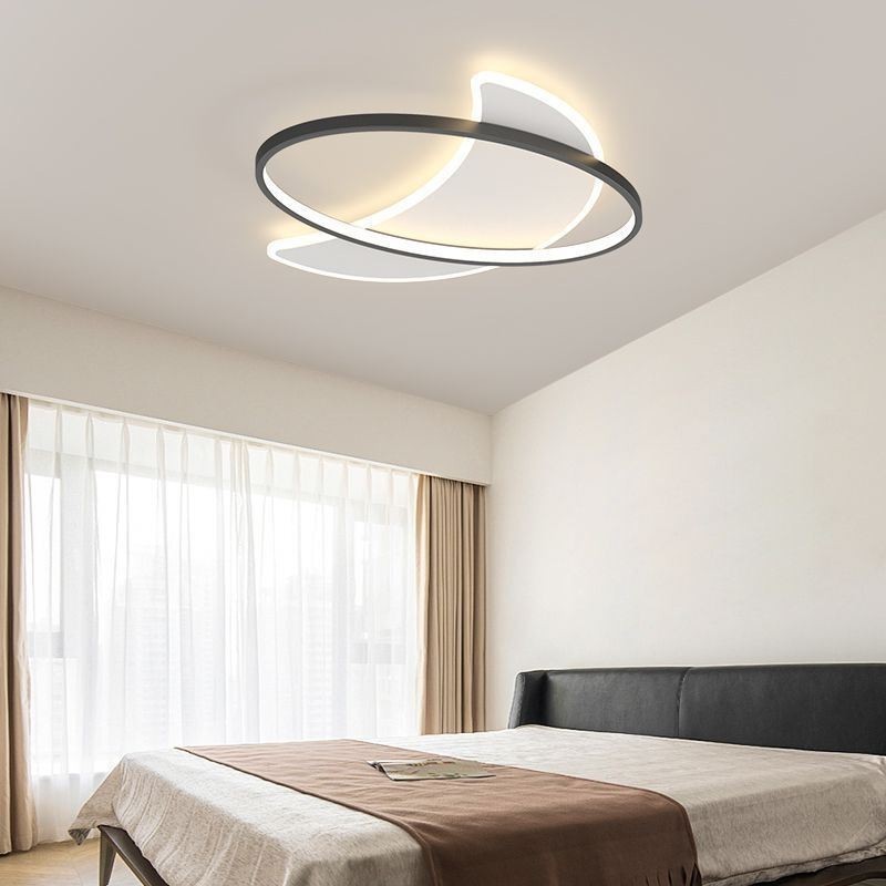 Plafonnier moderne décoratif en forme de lune