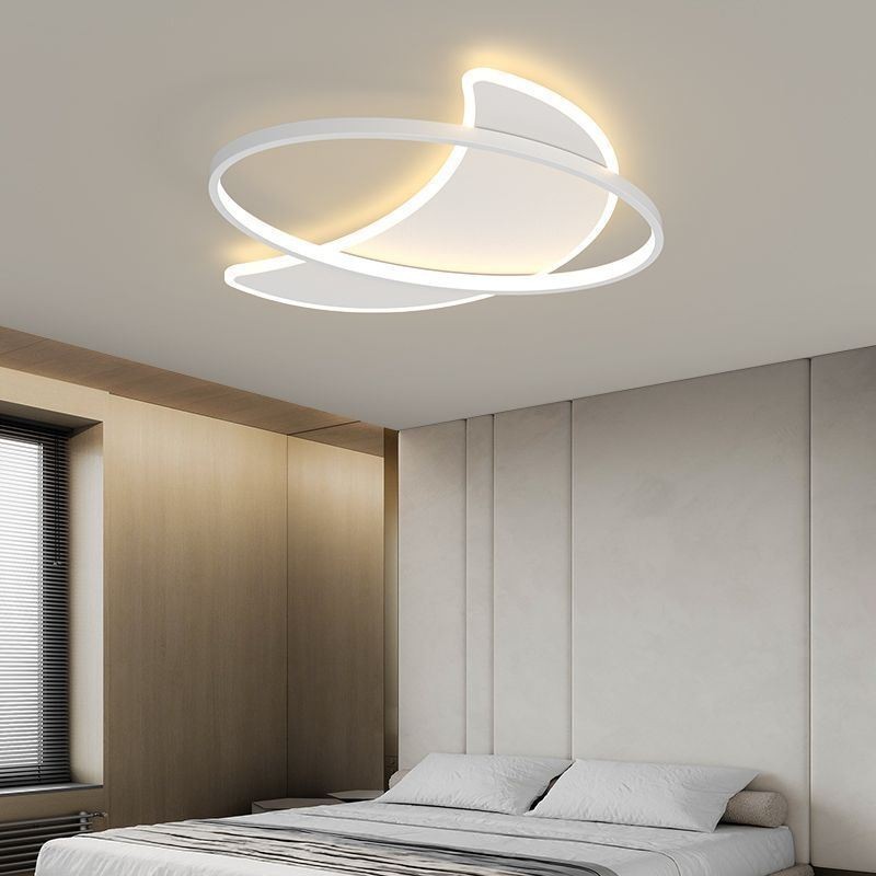Plafonnier moderne décoratif en forme de lune
