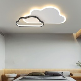 Plafonnier moderne créatif en forme de nuage