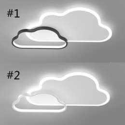 Plafonnier moderne créatif en forme de nuage