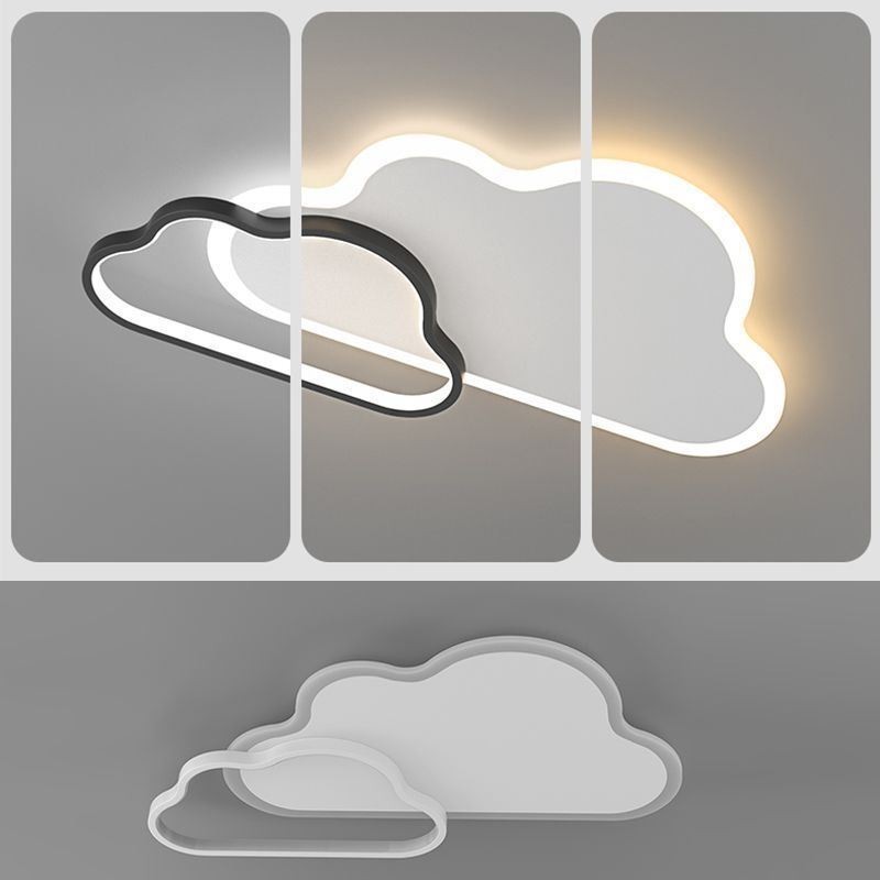 Plafonnier moderne créatif en forme de nuage