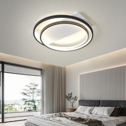 Plafonnier moderne rond encastré