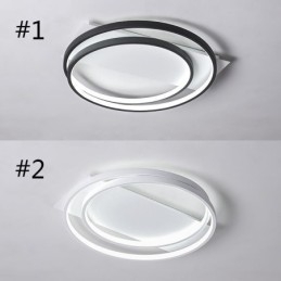 Plafonnier moderne rond encastré