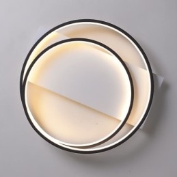 Plafonnier moderne rond encastré