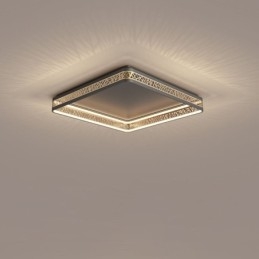 Plafonnier Nid d'oiseau Lampe carrée Luminaires modernes