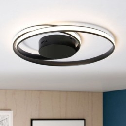 Plafonniers modernes Lampes doubles rondes