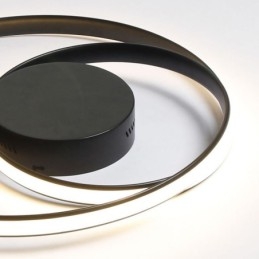 Plafonniers modernes Lampes doubles rondes